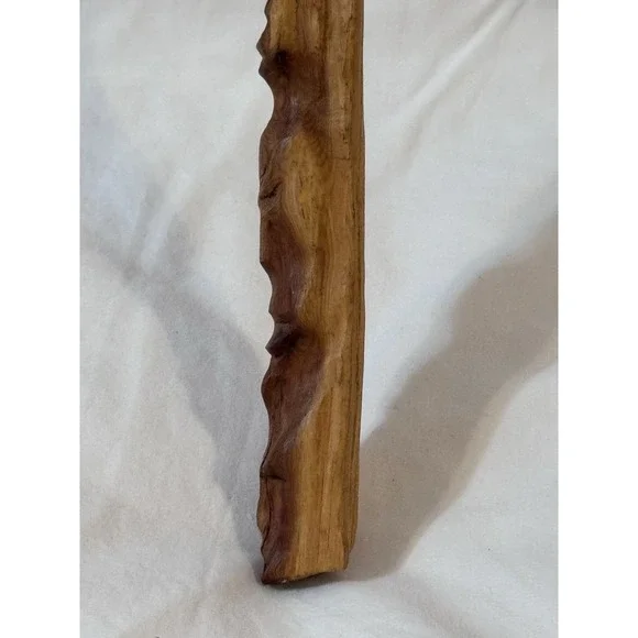 Vintage Hand Carved Totem/Sticks With Faces‎